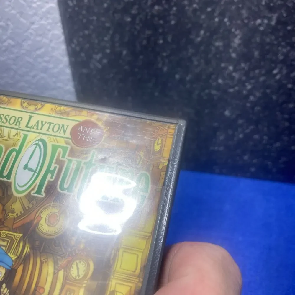 Professor Layton Unwound Future Empty Case With Manuel Only